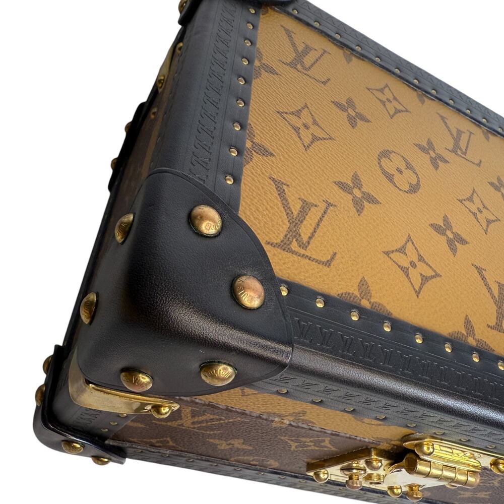 Louis Vuitton Reverse Monogram Trunk Coffret Tresor 24 box clutch case bag LV - Picture 13 of 16